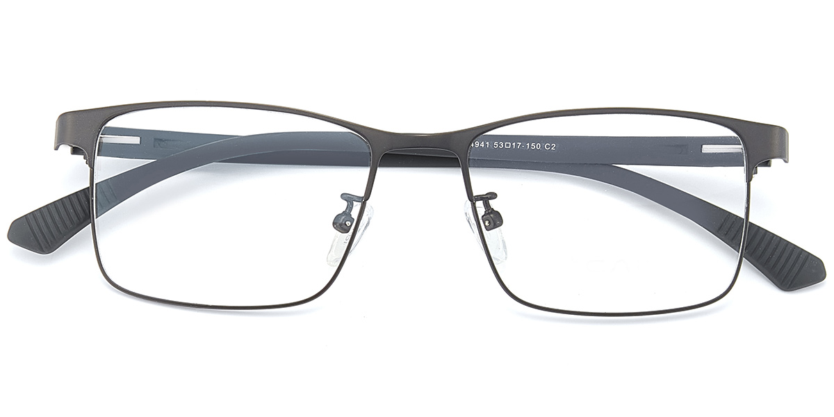 Rectangle Reading Glasses grey
