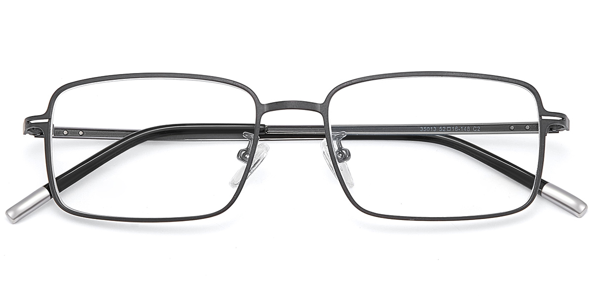 Acetate Rectangle Reading Glasses grey