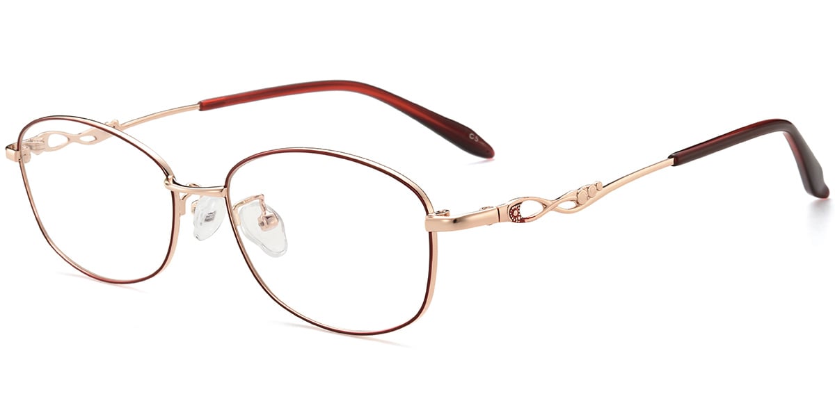Acetate Oval Reading Glasses RF9221