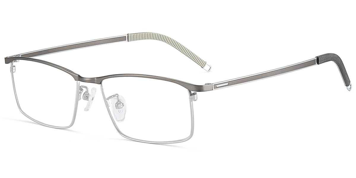 Rectangle Reading Glasses grey