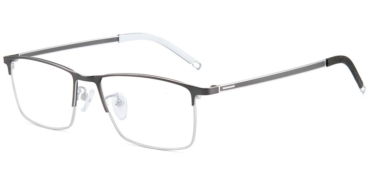 Rectangle Reading Glasses grey