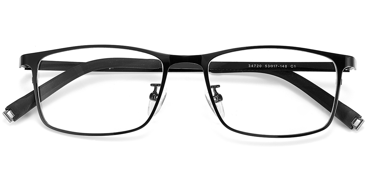 Rectangle Reading Glasses black