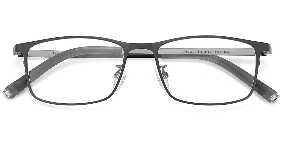 Rectangle Reading Glasses grey