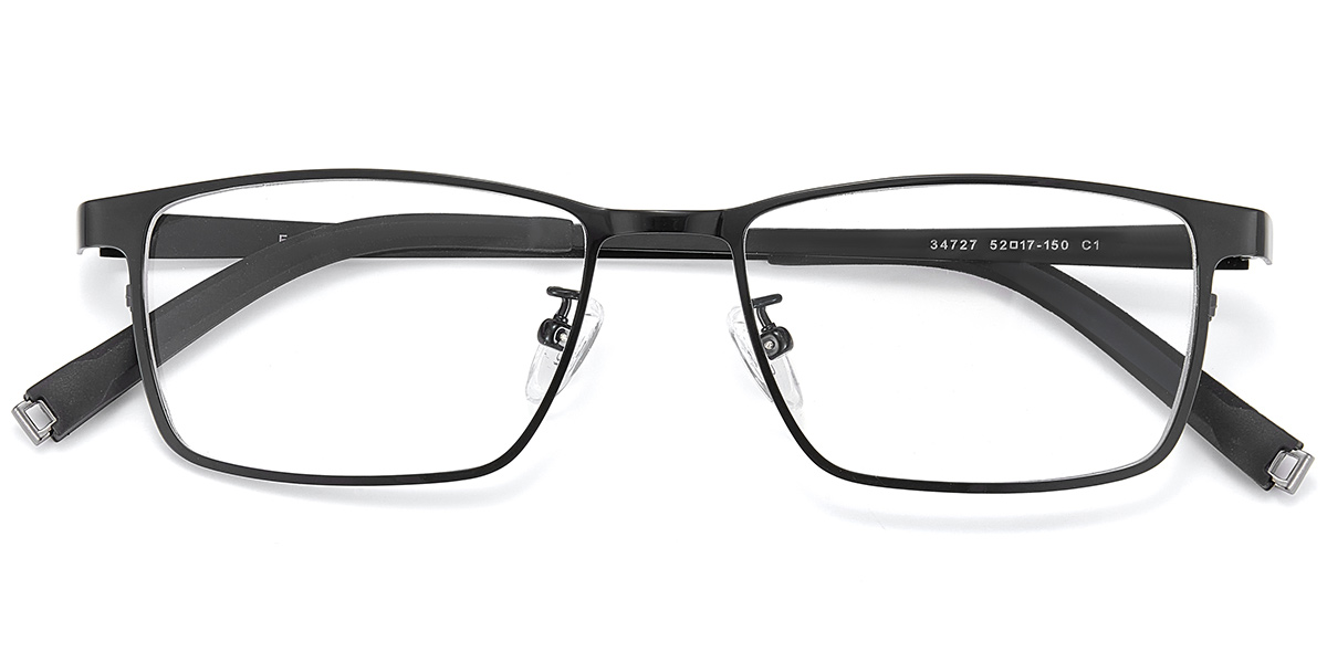 Rectangle Reading Glasses black
