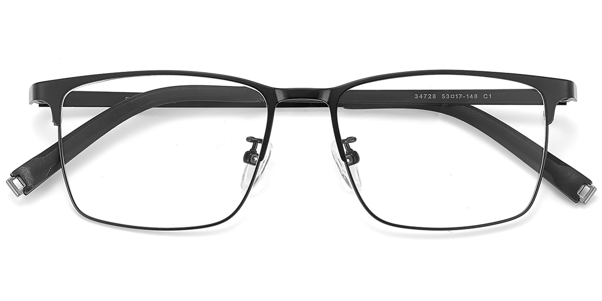 Rectangle Reading Glasses black