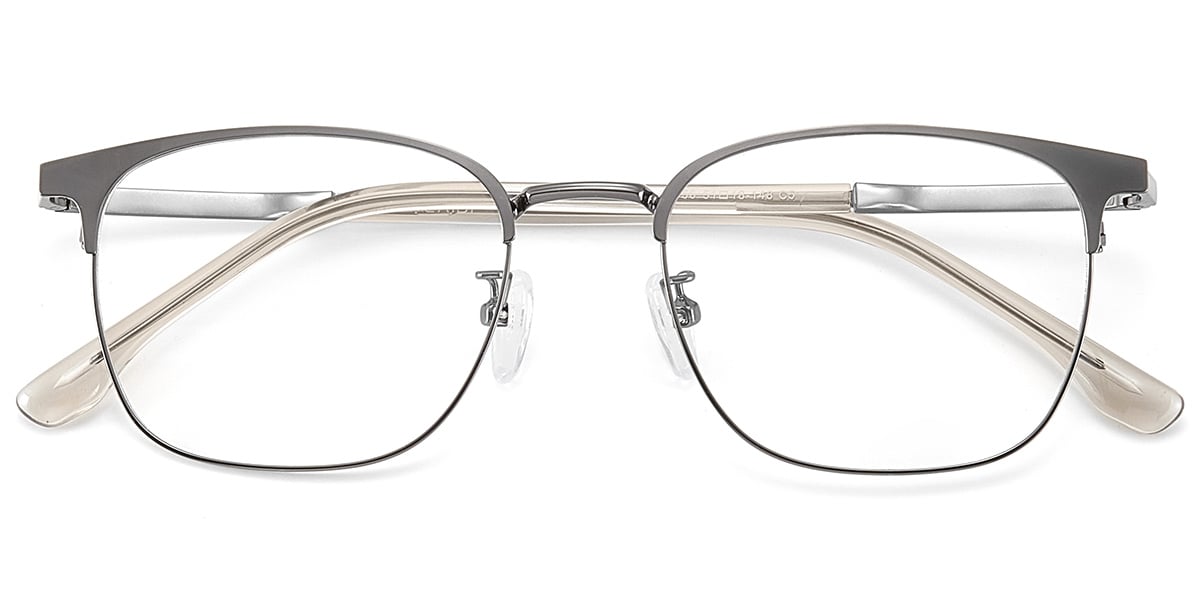 Acetate Square Browline Reading Glasses RF9258