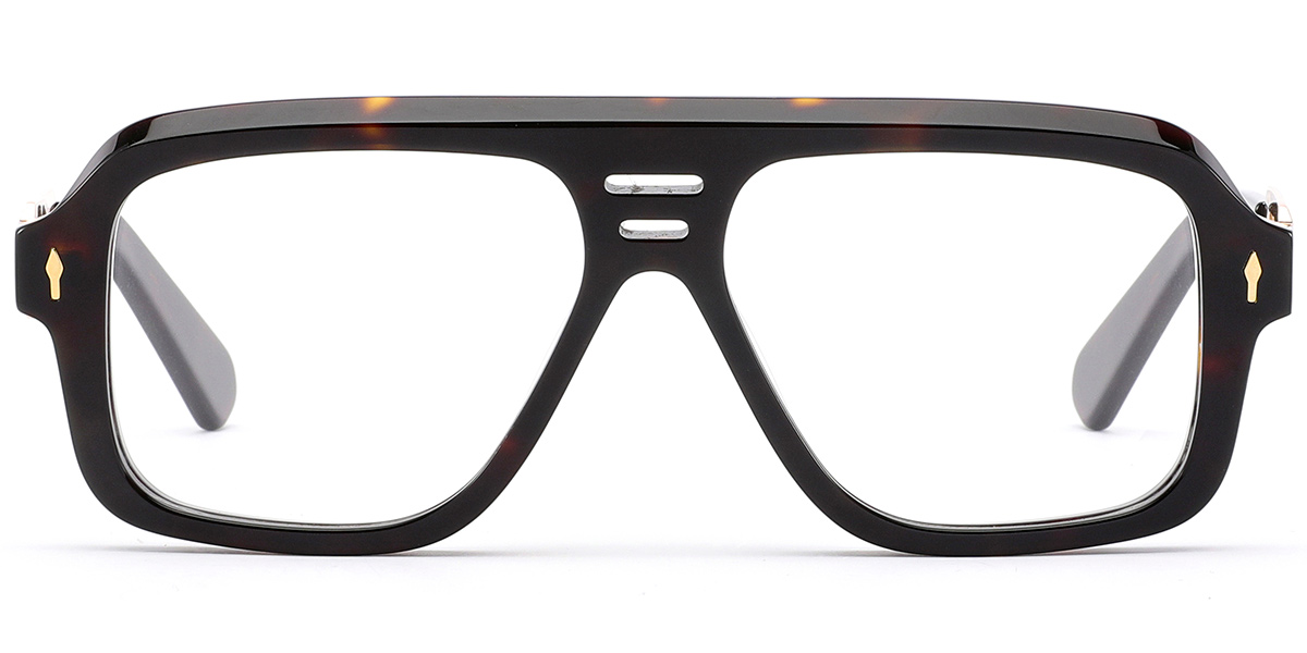 Acetate Square Reading Glasses tortoiseshell