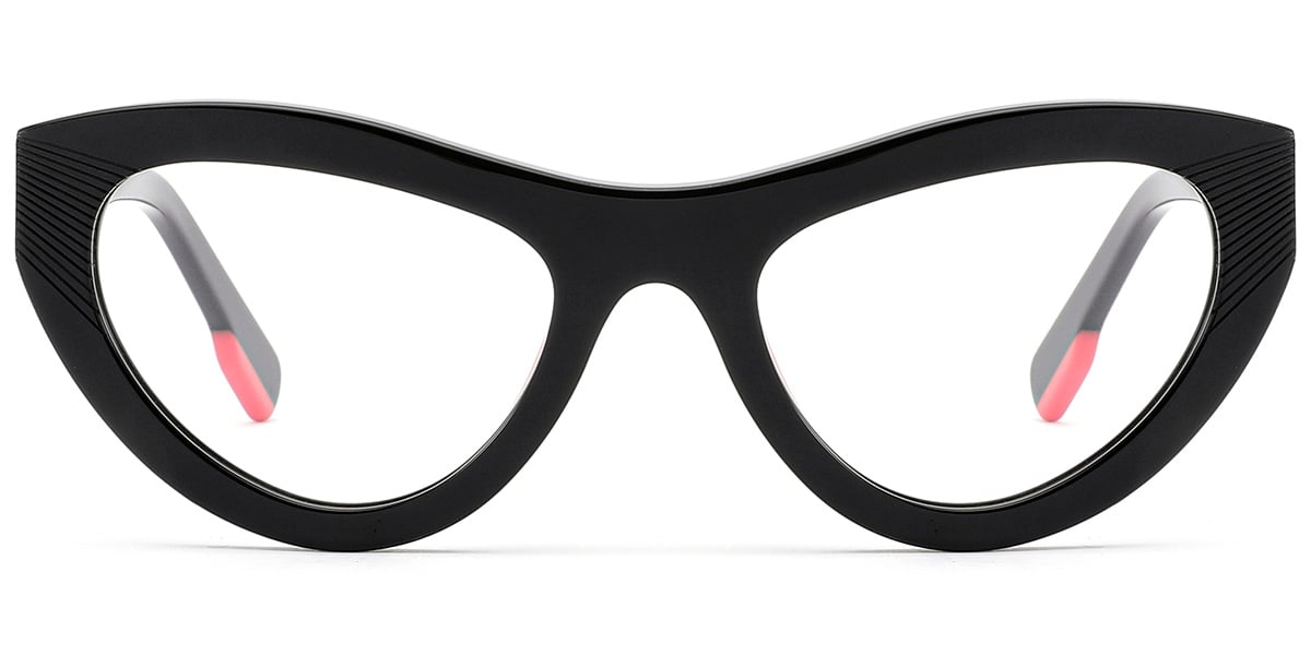 Acetate Cat Eye Reading Glasses black