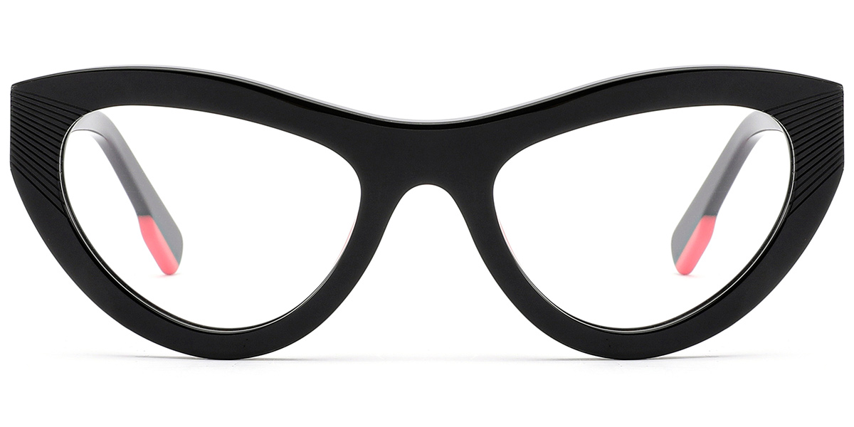 Acetate Cat Eye Reading Glasses black