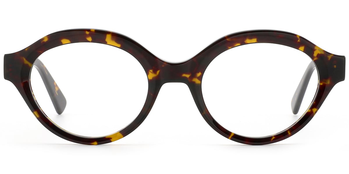 Acetate Oval Reading Glasses tortoiseshell