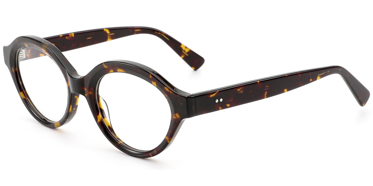 Acetate Oval Reading Glasses tortoiseshell