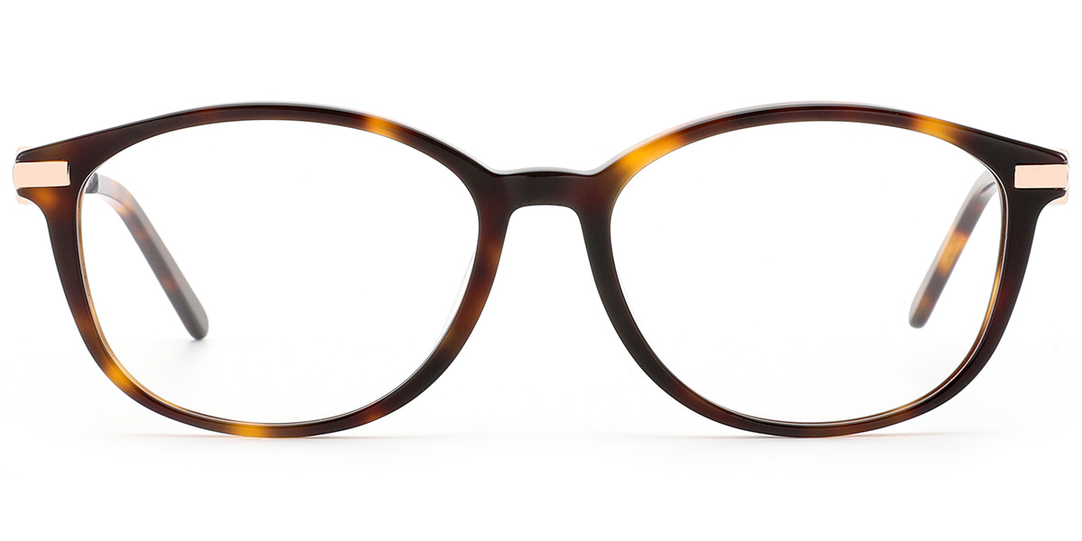 Acetate Oval Reading Glasses tortoiseshell