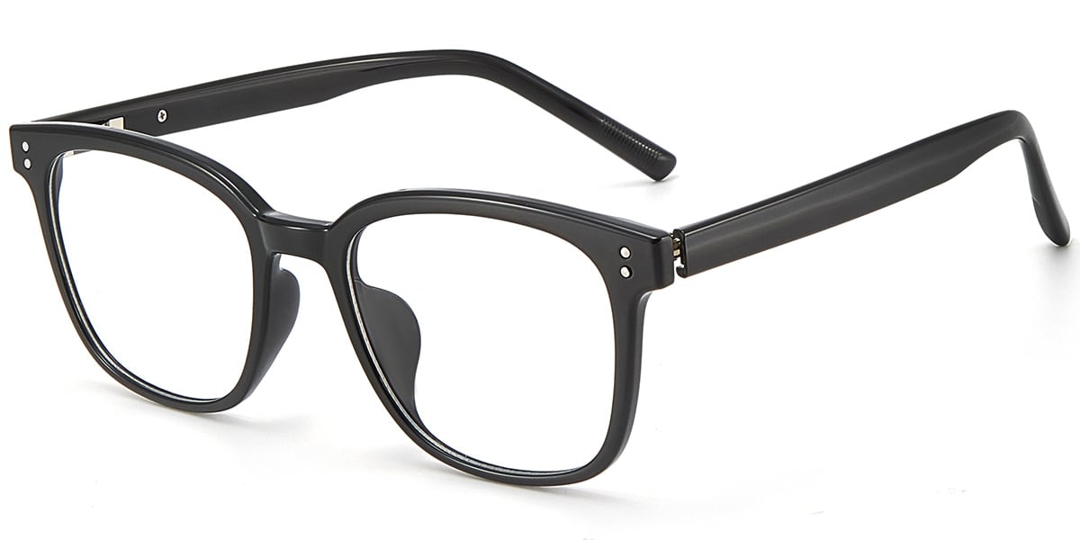 Acetate Square Reading Glasses black