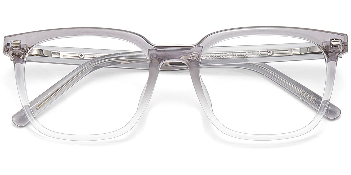 Acetate Square Reading Glasses gradient_grey