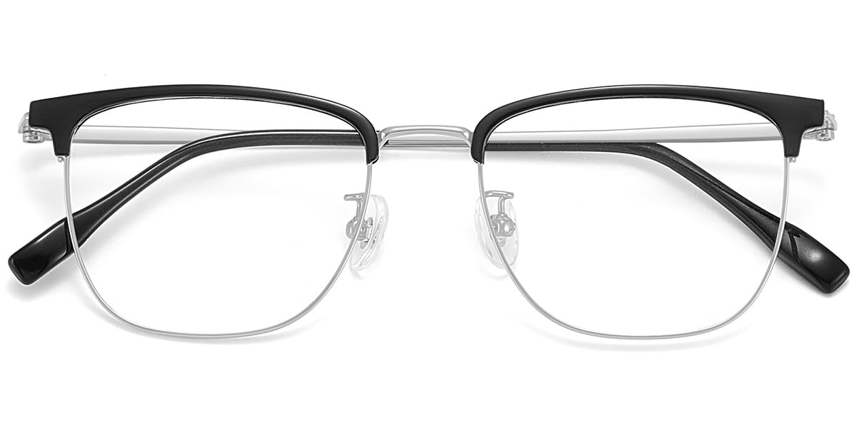 Acetate & Titanium Browline Reading Glasses RF9444