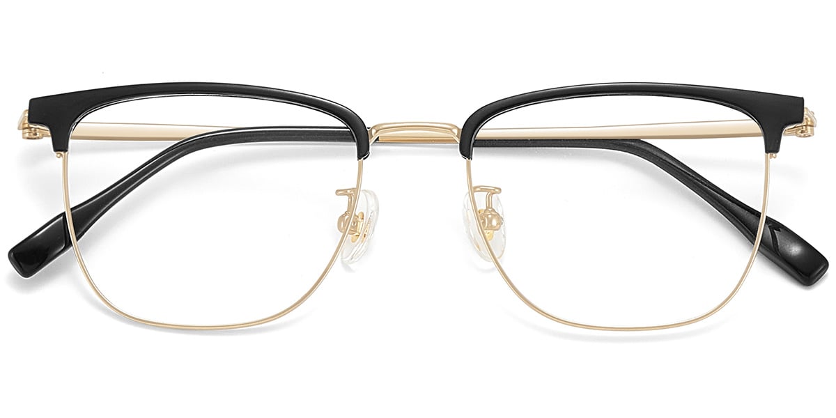 Acetate & Titanium Browline Reading Glasses RF9444