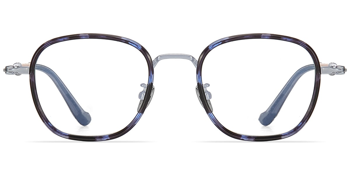 Acetate & Titanium Square Reading Glasses RF9445
