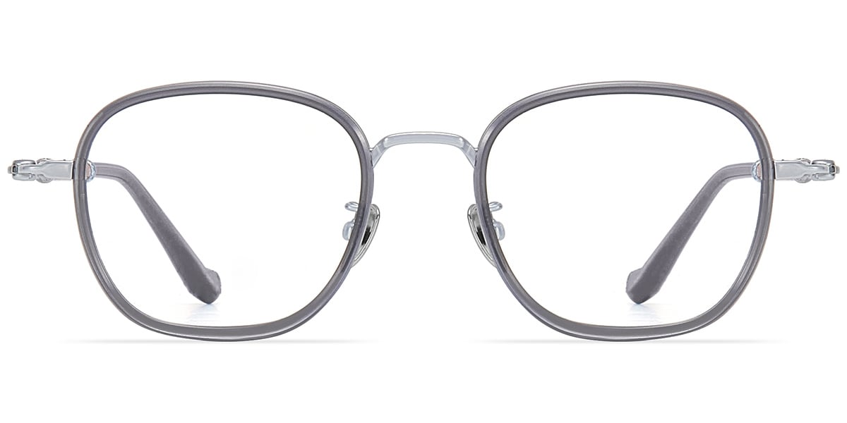 Acetate & Titanium Square Reading Glasses RF9445
