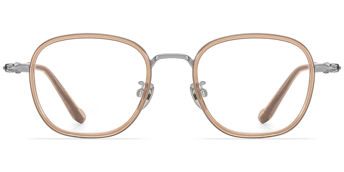 Acetate & Titanium Square Reading Glasses RF9445
