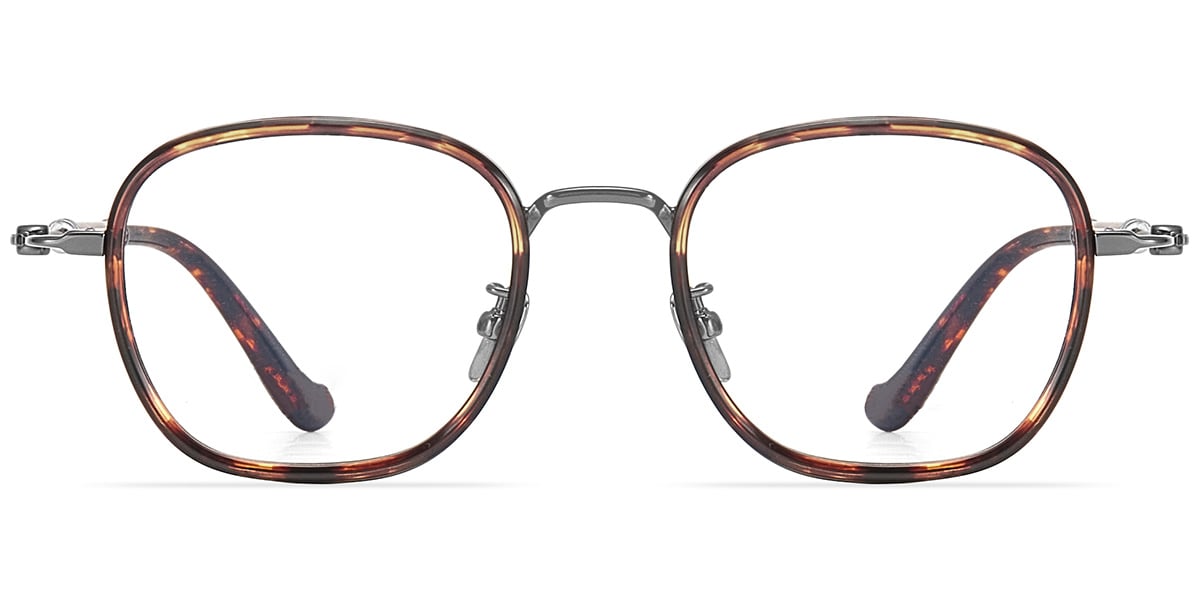 Acetate & Titanium Square Reading Glasses RF9445