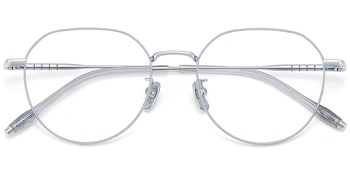 Acetate & Titanium Geometric Reading Glasses RF9450