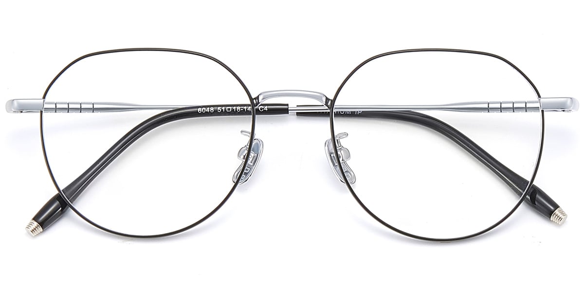Acetate & Titanium Geometric Reading Glasses RF9450