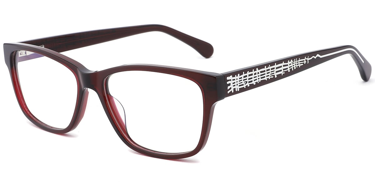 Acetate Rectangle Reading Glasses RF9660