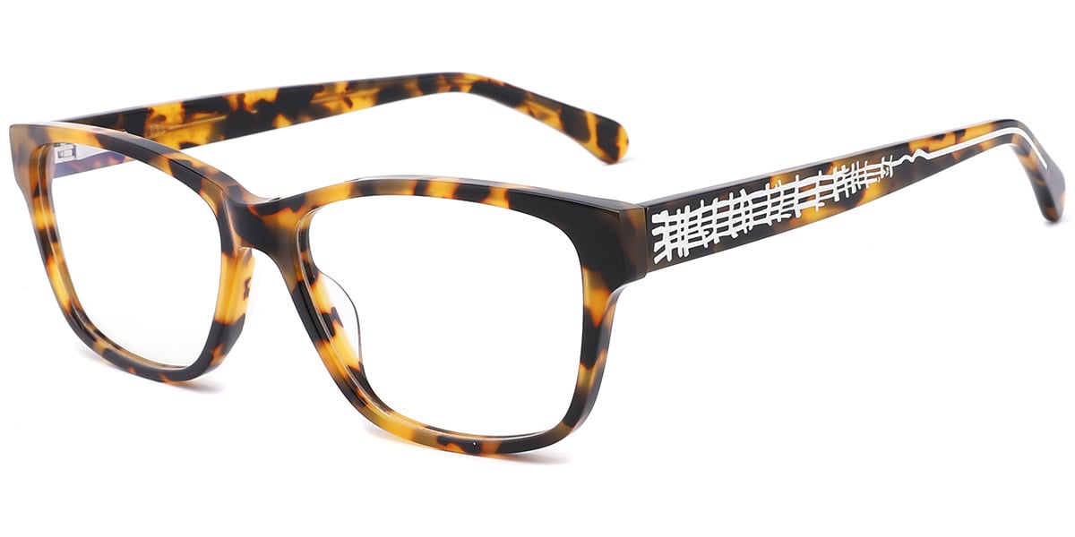 Acetate Rectangle Reading Glasses RF9660