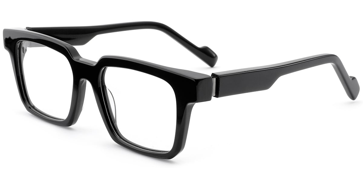 Acetate Square Reading Glasses black