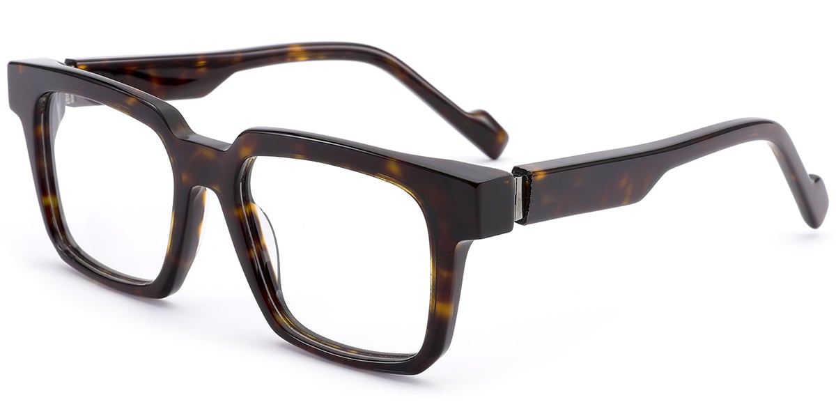 Acetate Square Reading Glasses tortoiseshell