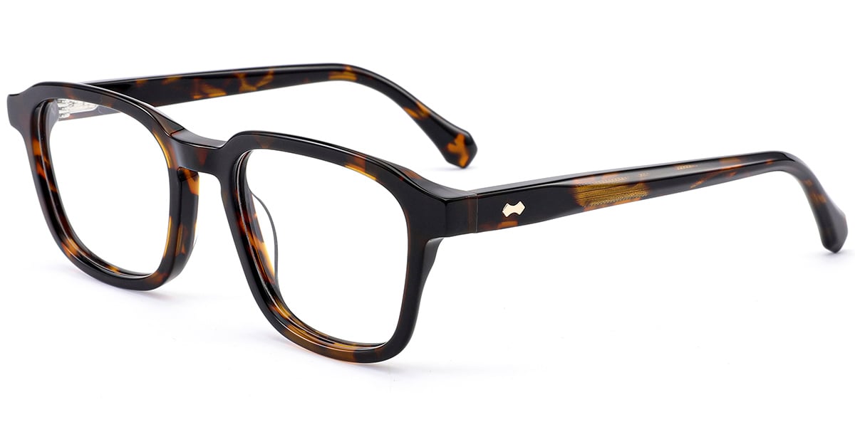 Acetate Square Reading Glasses tortoiseshell