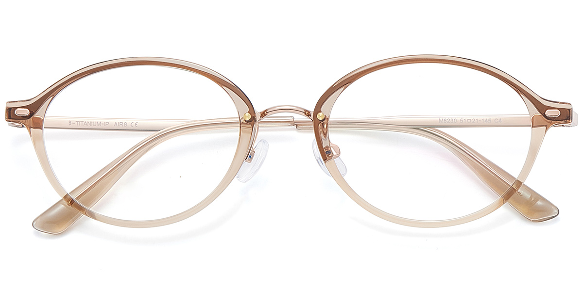 Titanium Oval Reading Glasses RF9990