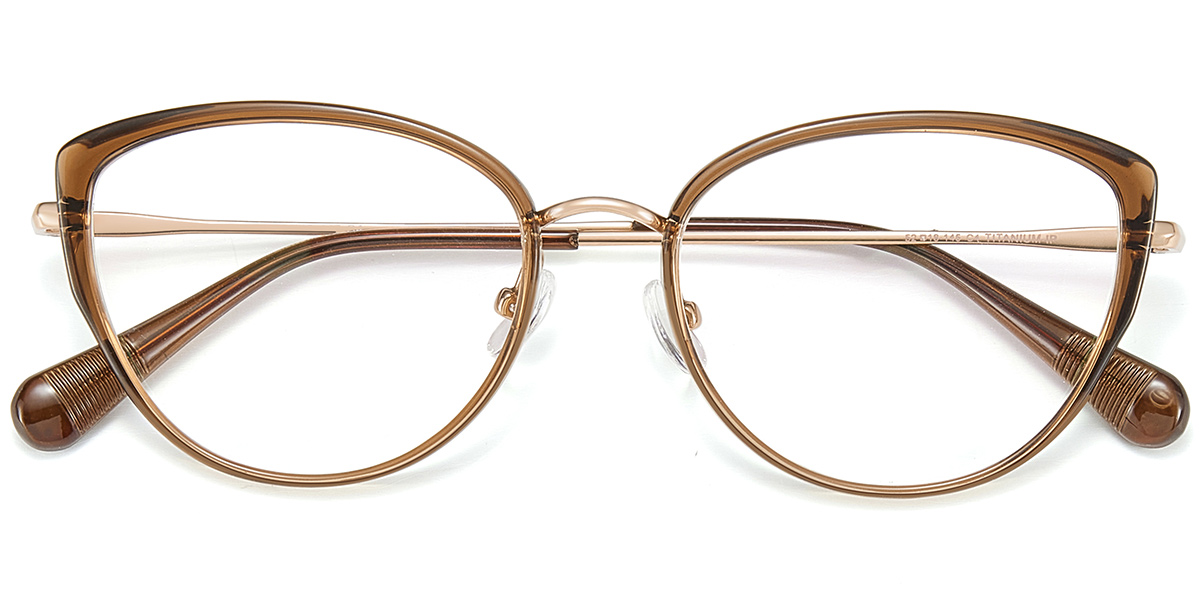 Acetate & Titanium Cat Eye Reading Glasses RF9994