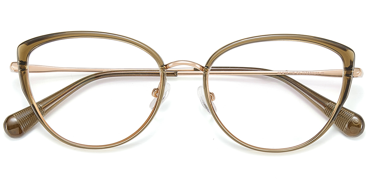 Acetate & Titanium Cat Eye Reading Glasses RF9994