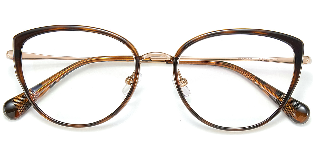 Acetate & Titanium Cat Eye Reading Glasses RF9994