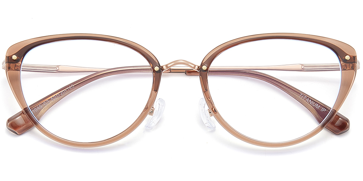 Acetate & Titanium Cat Eye Reading Glasses RF9995