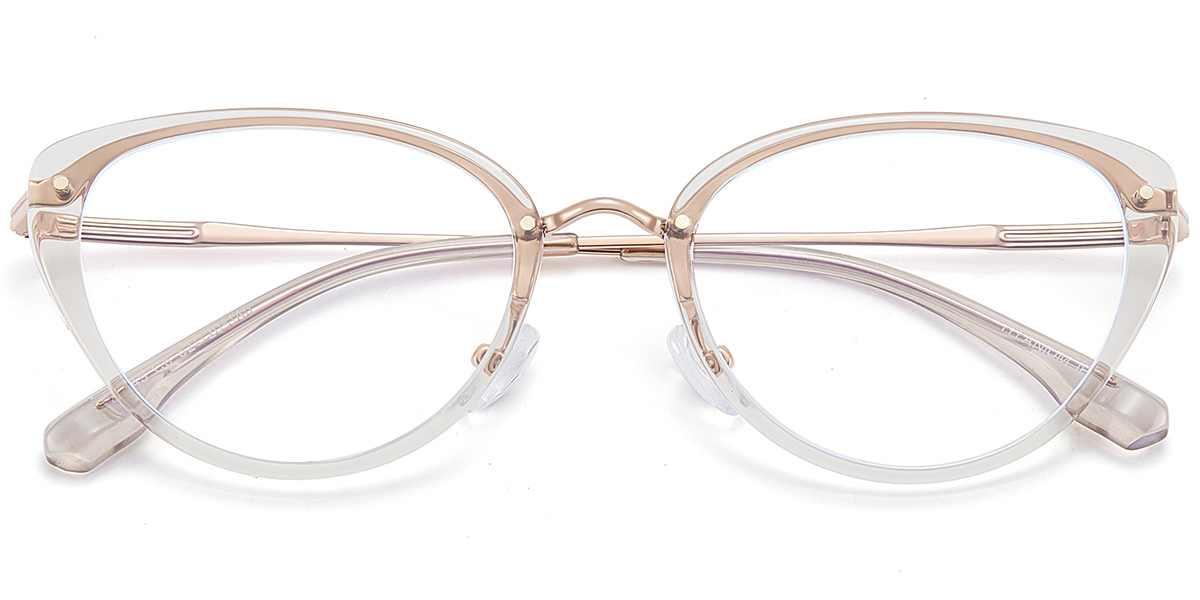 Acetate & Titanium Cat Eye Reading Glasses RF9995