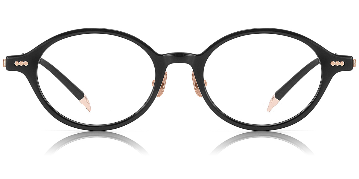 Acetate & Titanium Oval Reading Glasses RF9996