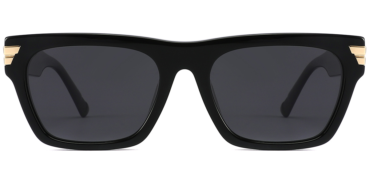Acetate Rectangle Sunglasses SG10012