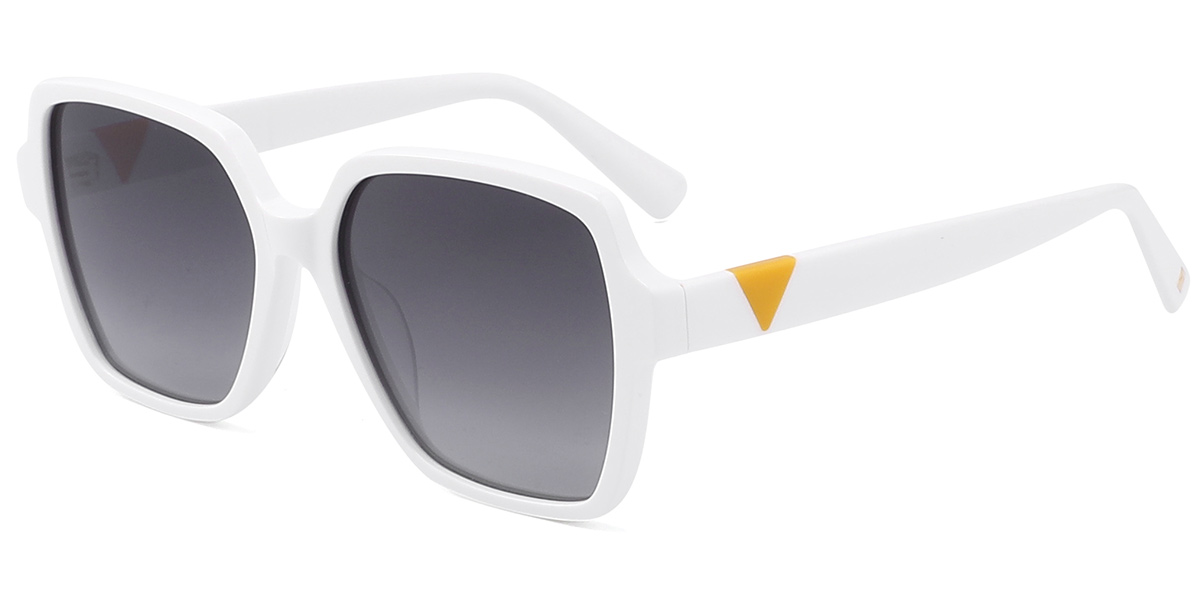 Acetate Square Sunglasses SG10025