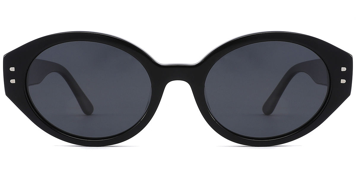 Acetate Oval Sunglasses SG10033