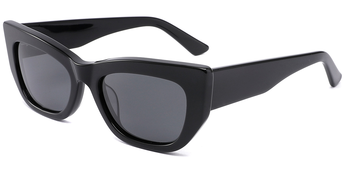 Acetate Rectangle Sunglasses SG10251