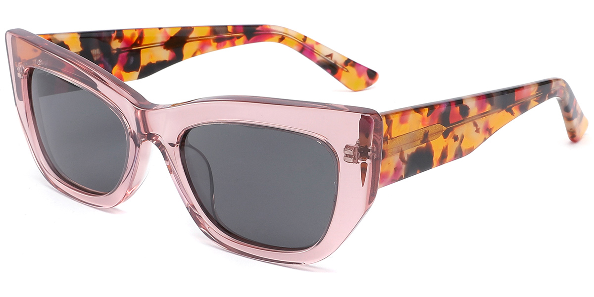 Acetate Rectangle Sunglasses SG10251
