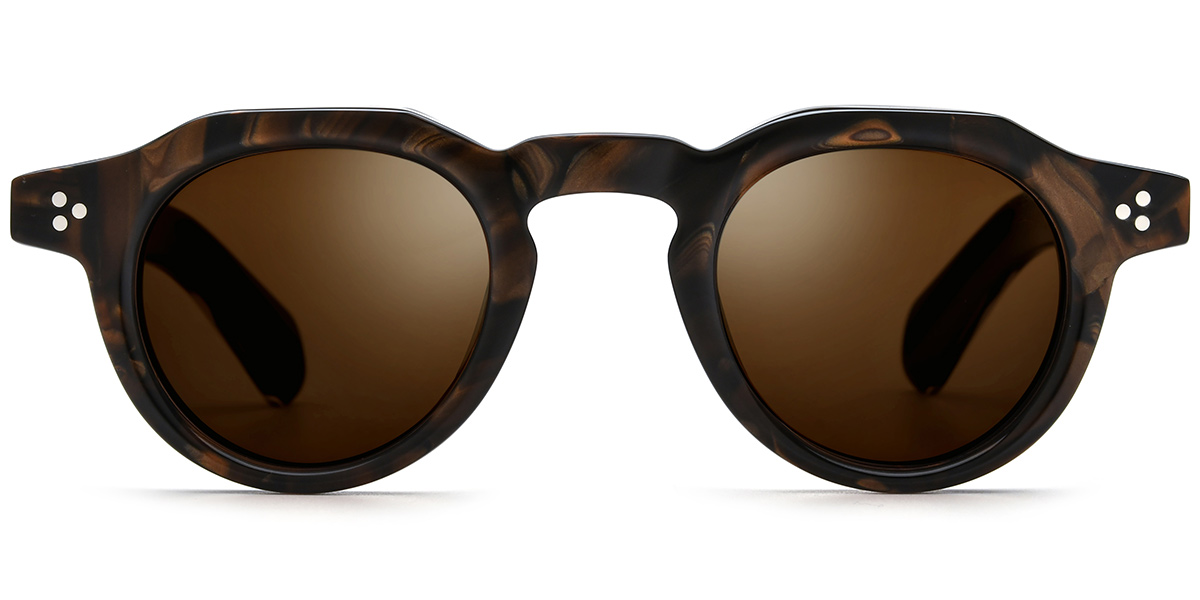 Acetate Round Sunglasses SG10304