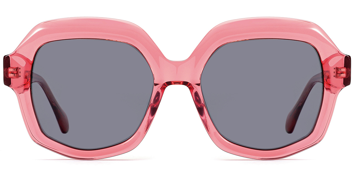 Acetate Geometric Sunglasses SG10542