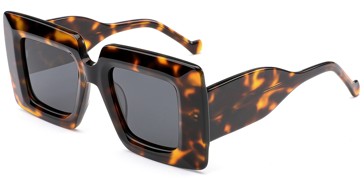Acetate Square Sunglasses SG10543