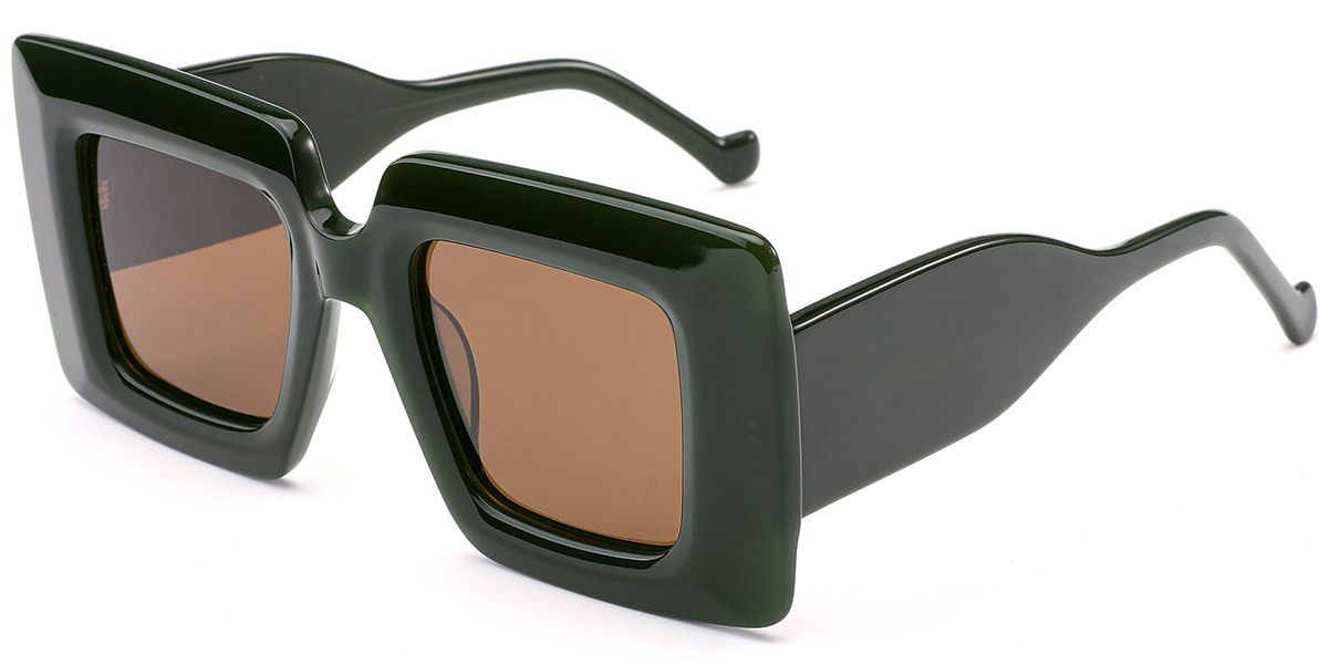 Acetate Square Sunglasses SG10543