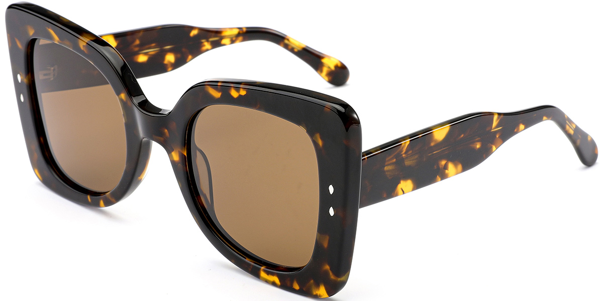 Acetate Square Sunglasses SG10544