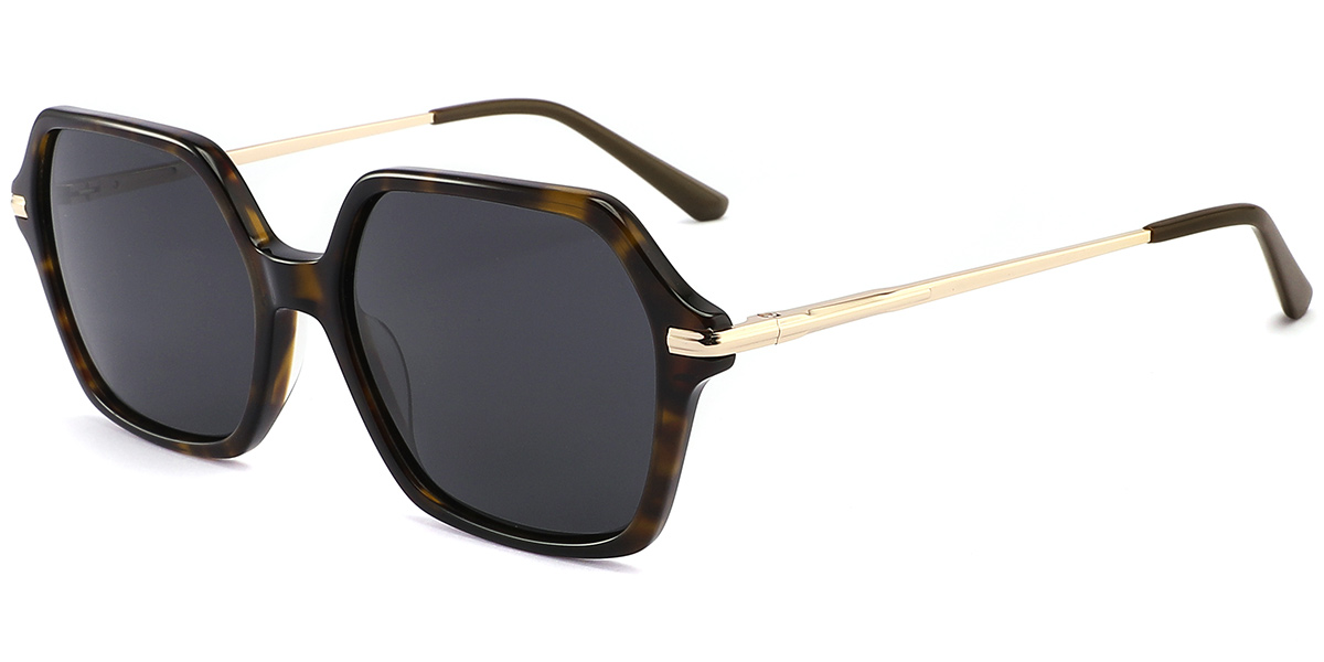 Acetate Square Sunglasses SG10549