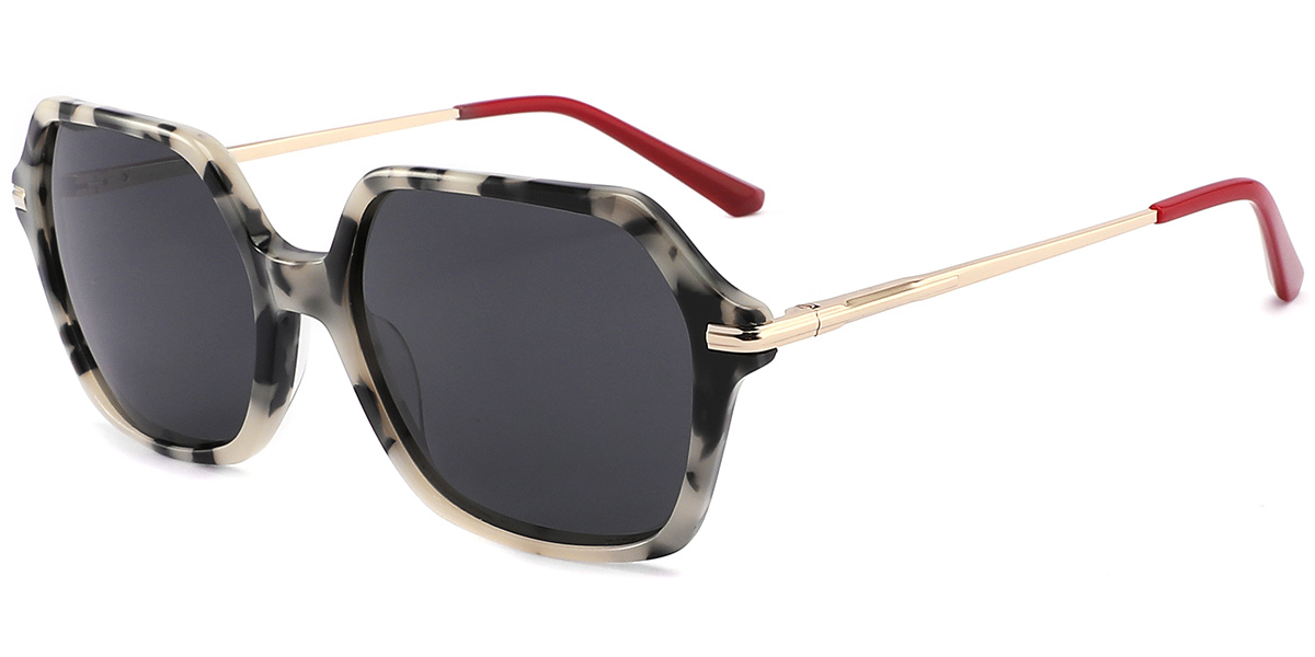 Acetate Square Sunglasses SG10549